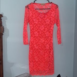 Arden B Open-Back Dress